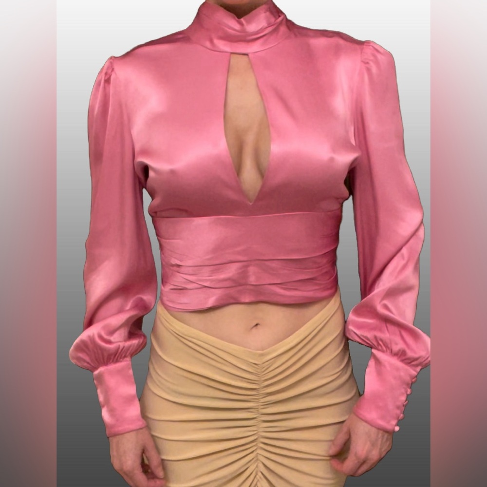 Bardot Long Sleeve Blouse, size 10